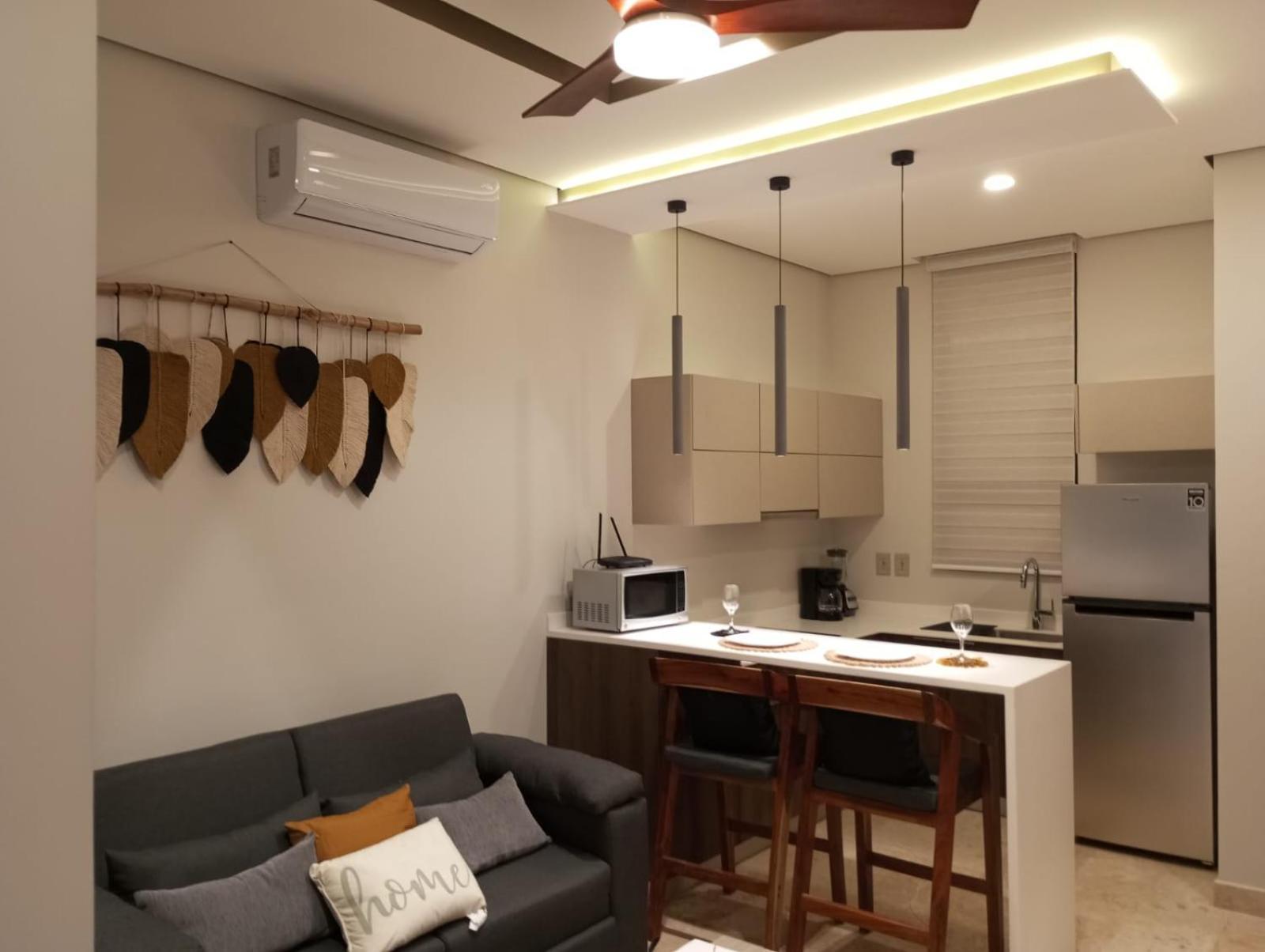 Apartamento En Zona Hotelera Тулум Екстериор снимка